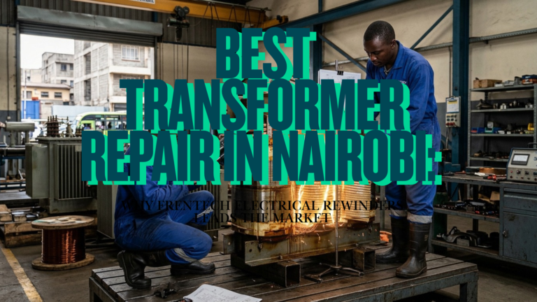 Transformer repair in Nairobi